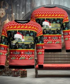 Cleveland Ems Christmas Ugly Sweater 3D Gift For Men And Women