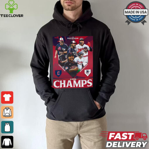 Cleveland Guardians 2024 Second American League Central Champions Shirt