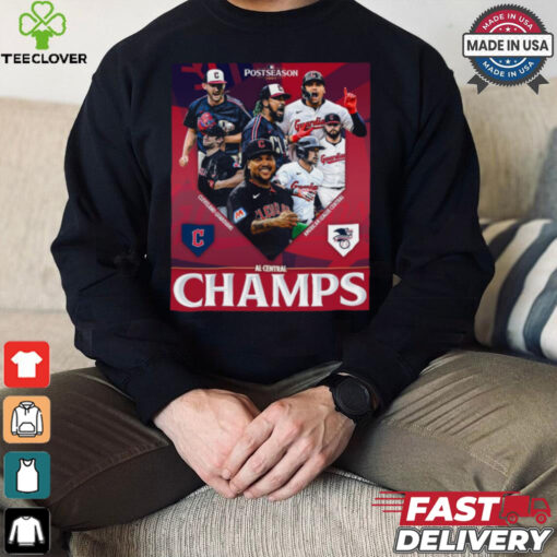 Cleveland Guardians 2024 Second American League Central Champions Shirt