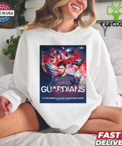 Cleveland Guardians Advance To The American League Championship Series Poster t shirt