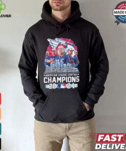 Cleveland Guardians American League Central Champions 2024 player name skyline shirt