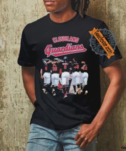 Cleveland Guardians Baseball Team Player Graphics Design Signature T Shirt