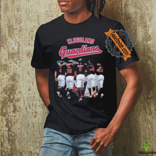Cleveland Guardians Baseball Team Player Graphics Design Signature T Shirt