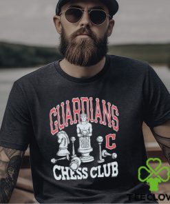 Cleveland Guardians Chess Club logo 2023 shirt