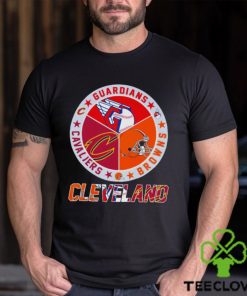 Cleveland Guardians Cleveland Browns Cleveland Cavaliers logo Cleveland city 2023 hoodie, sweater, longsleeve, shirt v-neck, t-shirt