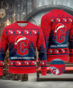 Cleveland Guardians Funny Christmas Ugly Sweater