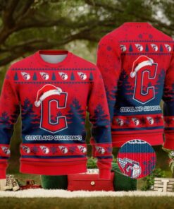 Cleveland Guardians Funny Christmas Ugly Sweater