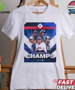 Cleveland Guardians Have Clinched The AL Central Champions MLB Postseason 2024 T Shirt