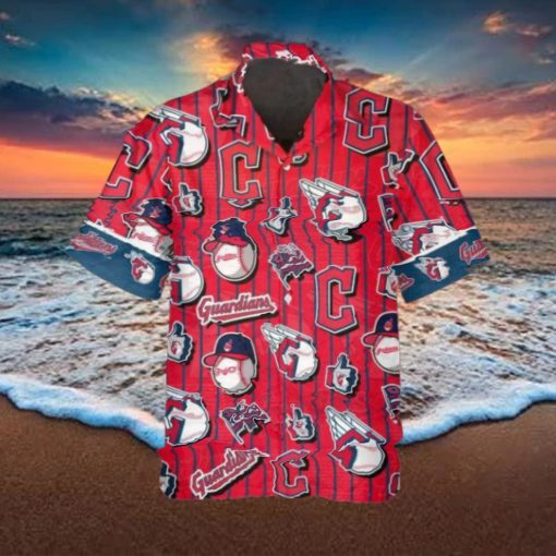 Cleveland Guardians Hawaiian Shirt, MLB Hawaiian Shirt Gift For Fans