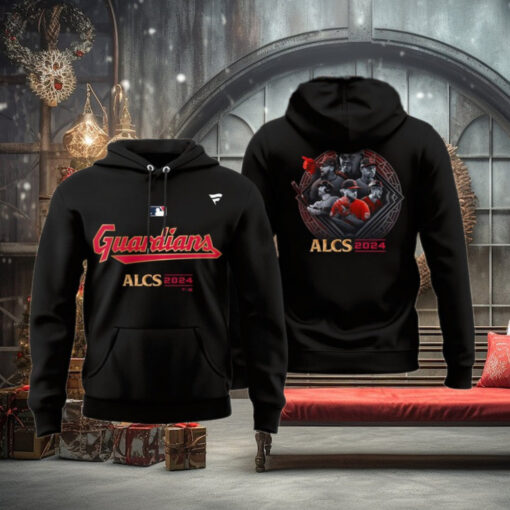 Cleveland Guardians Hoodie, Cleveland Guardians Fanatics Black 2024 American League Division Series Champions Hoodie