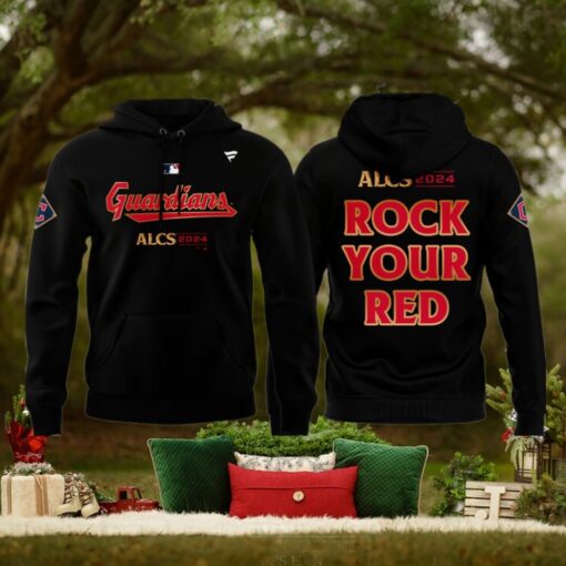 Cleveland Guardians Hoodie, Limited American League Championship Series Black Hoodie 2024