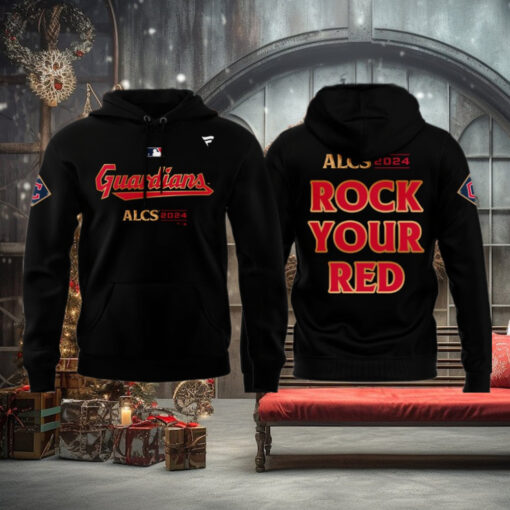 Cleveland Guardians Hoodie, Limited American League Championship Series Black Hoodie 2024