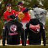 Cleveland Guardians Hoodie, Limited Edition Navy Hoodie Printed Logo 3D