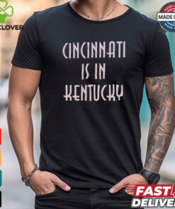 Cleveland Guardians Josè Ramirez wearing Cincinnati is in Kentucky shirt