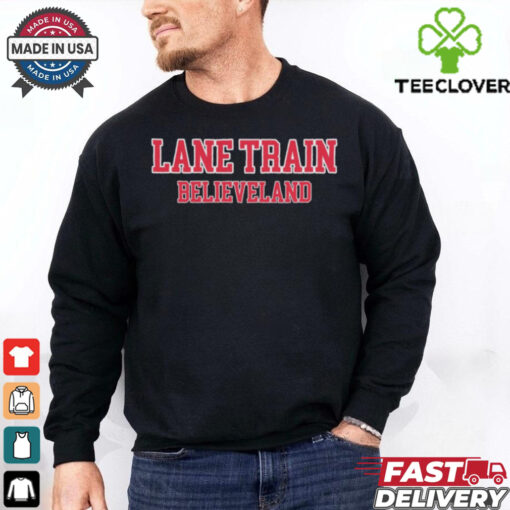 Cleveland Guardians Lane Train Believeland Shirt