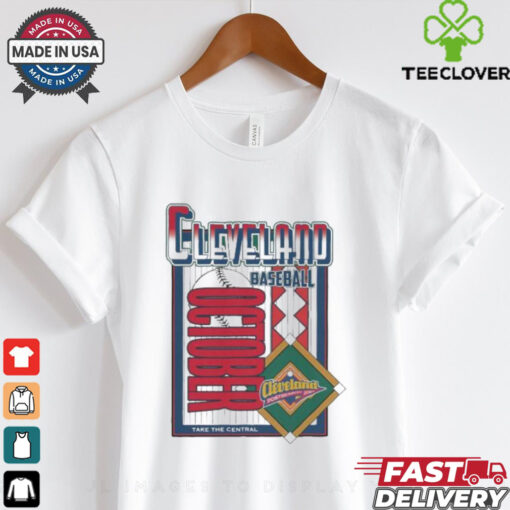 Cleveland Guardians October Take The Central 2024 T shirt