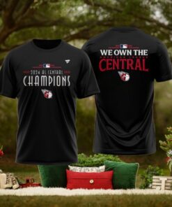 Cleveland Guardians TShirt, Cleveland Guardians American League Central Champs Limited Edition Black