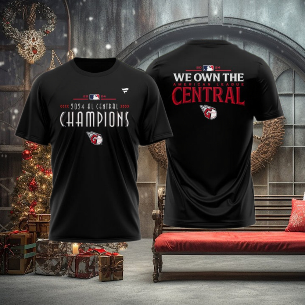 Cleveland Guardians TShirt, Cleveland Guardians American League Central Champs Limited Edition Black Cleveland Guardians TShirt, Cleveland Guardians American League Central Champs Limited Edition Black