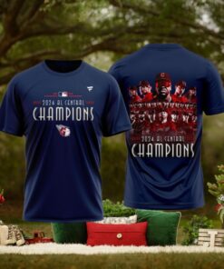 Cleveland Guardians TShirt, Cleveland Guardians American League Central Champs Limited Edition Navy