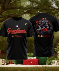 Cleveland Guardians TShirt, Cleveland Guardians Fanatics Black 2024 American League Division Series Champions Tee