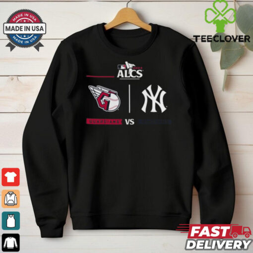 Cleveland Guardians Vs New York Yankees 2024 Batters Box ALCS Match Up T Shirt