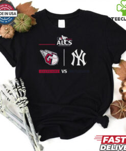 Cleveland Guardians Vs New York Yankees 2024 Batters Box ALCS Match Up T Shirt