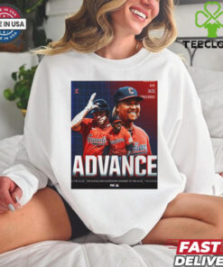 Cleveland Guardians advance to the ALCS World Series 2024 MLB Poster t shirt