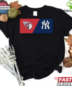 Cleveland Guardians vs New York Yankees ALCS 2024 prediction logo shirt