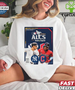 Cleveland Guardians vs. New York Yankees 2024 MLB ALCS Program Poster t hoodie, sweater, longsleeve, shirt v-neck, t-shirt