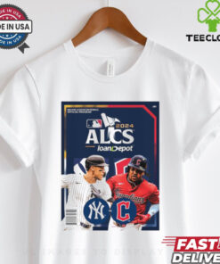 Cleveland Guardians vs. New York Yankees 2024 MLB ALCS Program Poster t hoodie, sweater, longsleeve, shirt v-neck, t-shirt