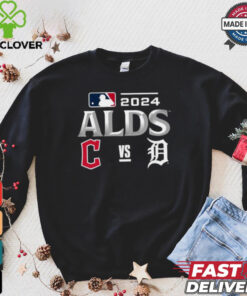 Cleveland Guardians vs. Tigers 2024 ALDS Matchup Set Logo T Shirt