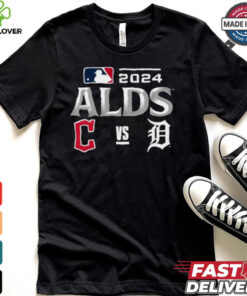Cleveland Guardians vs. Tigers 2024 ALDS Matchup Set Logo T Shirt