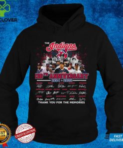 Cleveland Indians 128th Anniversary 1894 2022 thank you for the memories t shirt