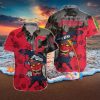 Cleveland Indians Custom Name Classic All Over Printed Hawaiian Shirt