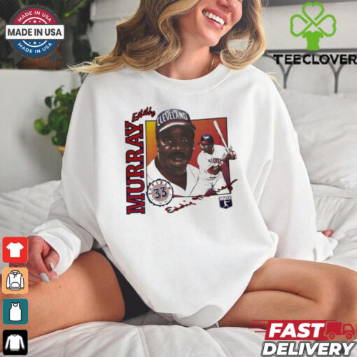 Cleveland Indians Eddie Murray baseball player signature hoodie, sweater, longsleeve, shirt v-neck, t-shirt