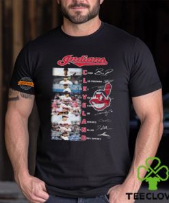 Cleveland Indians Logo Team Signature Unisex T Shirt