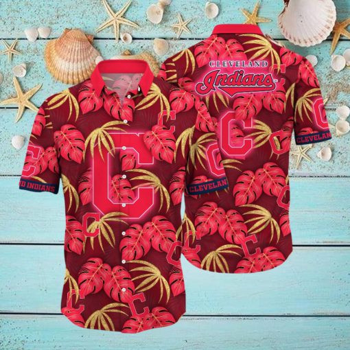 Cleveland Indians MLB Hawaiian Shirt Sunning Aloha Shirt