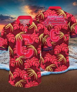 Cleveland Indians MLB Hawaiian Shirt Sunning Aloha Shirt