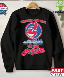 Cleveland Indians One Team One Goal One Name 1984 Forever Shirt 1 Cleveland Indians One Team One Goal One Name 1984 Forever Shirt