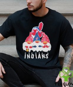 Cleveland Indians football team logo Gnomies Merry Christmas shirt