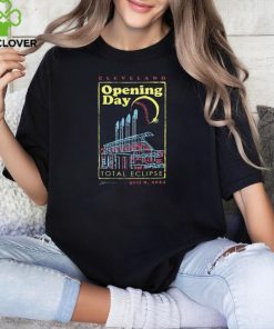 Cleveland Opening Day 2024 Total Eclipse April 8, 2024 shirt