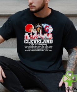 Cleveland Sports Teams 2024 City Of Champions shirt 1 Cleveland Sports Teams 2024 City Of Champions shirt
