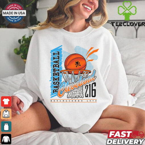 Cleveland Throwback Basketball T Shirt