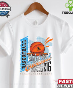 Cleveland Throwback Basketball T Shirt