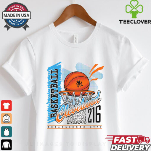Cleveland Throwback Basketball T Shirt
