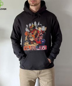 Cleveland browns cleveland cavaliers cleveland barons cleveland guardians all mascot hoodie, sweater, longsleeve, shirt v-neck, t-shirt