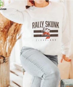 Cleveland rally skunk hoodie, sweater, longsleeve, shirt v-neck, t-shirt