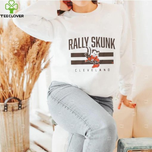 Cleveland rally skunk hoodie, sweater, longsleeve, shirt v-neck, t-shirt