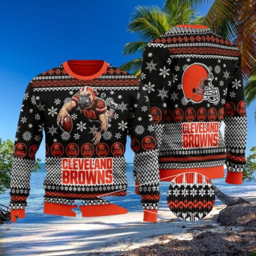 Cleverland Browns Ugly Christmas Sweater