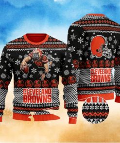 Cleverland Browns Ugly Christmas Sweater